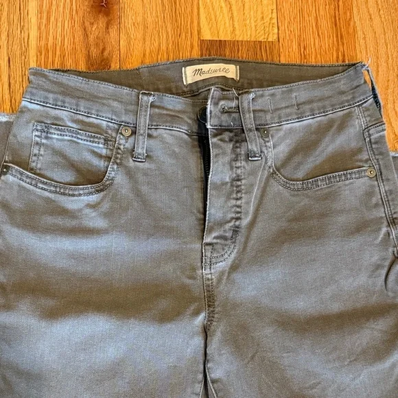Madewell Charcoal Skinny Jeans - Picture 3 of 4